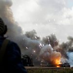 U.S. and European forces continued a broad campaign of strikes