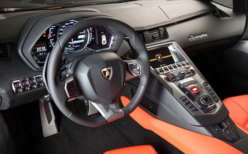 Lamborghini Aventador Interior Dashboard