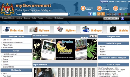 Anonymous Hackers Operation Malaysia - Malaysian Government Portal
