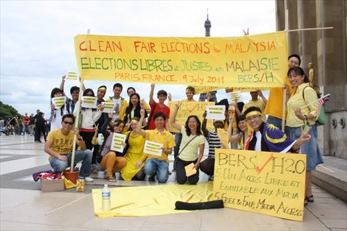 Bersih 2 - Paris, France