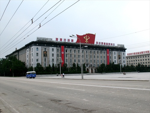 North Korea Pyongyang Building
