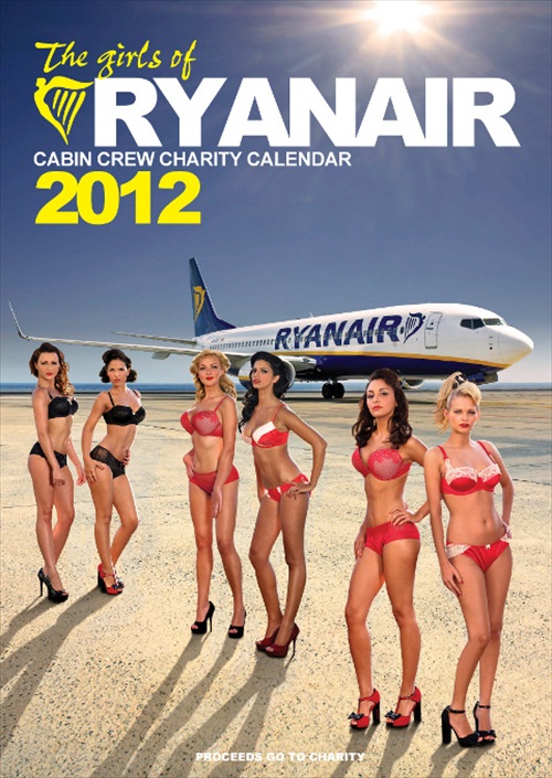 Ryanair Sexy Cabin Crew Calendar 2012