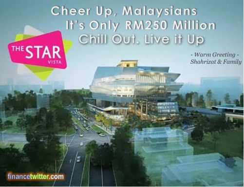 NFC Scandal The Star Vista Cheer Up Chill Out Shahrizat