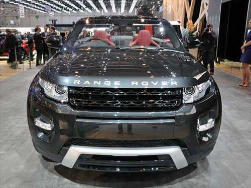 Geneva Motor Show 2012 Range Rover Evoque Cabrio Concept Car - 1