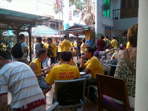 Bersih 3.0 Morning Building Up