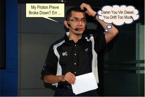 Proton Preve Broke Down Accident - Syed Zainal
