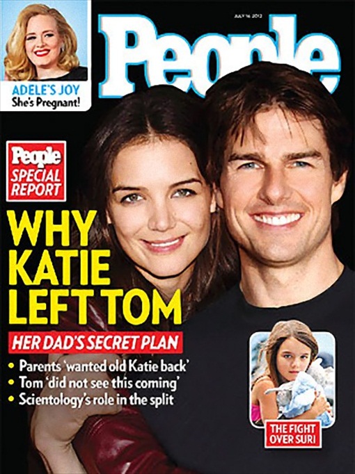 People Tom Cruise Katie Holmes divorce cover story