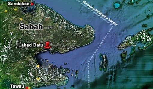 Sabah Invasion - Map Lahat Datu