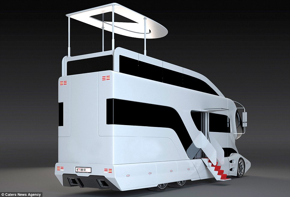 USD3 Million Expensive Mobile Motor Home