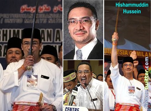 Missing MH370 - Hishammuddin Hussein Keris