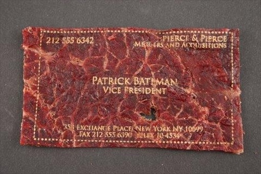 MeatCard Business Card