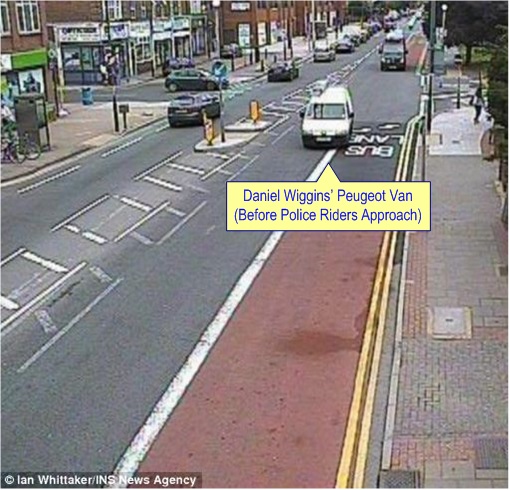 UK Driver Fine Despite Giving Way - Before 5 Police Riders