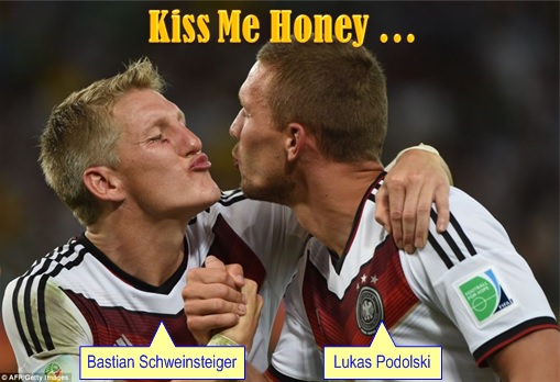 2014 FIFA World Cup - Germany Celebrates 1-0 Win Against Argentina - Kiss Me Honey