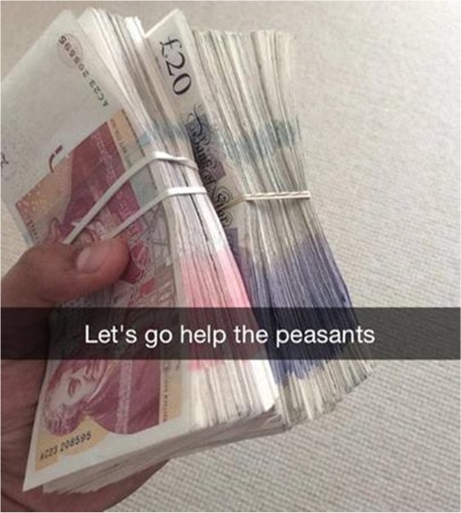 Rich Kids of SnapChat - Lets go help Peasants
