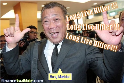 Tweets During Brazil-Germany Match - Bung Mokhtar - Long Live Hitler