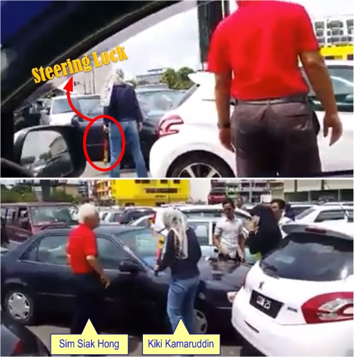 Woman Bully - Kiki Kamaruddin with Steering Lock - Video Clip