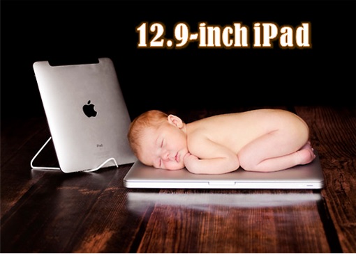 Baby Sleeps on 12.9-inch iPad
