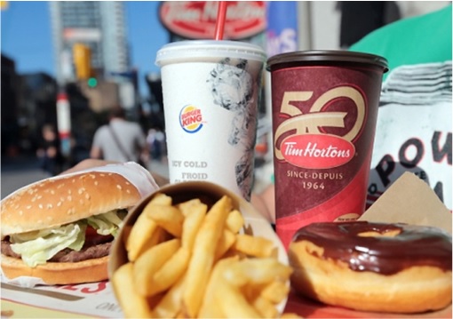 Burger King and Tim Hortons Merger - Burger and Coffee