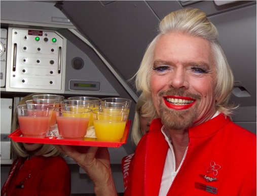 Secret Revealed - Crew Rest Area - Richard Branson as AirAsia Crew Member