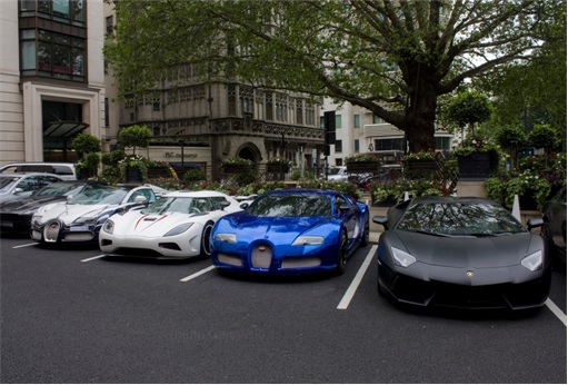 Wealthy Arabs Super Cars in London - Sports Cars