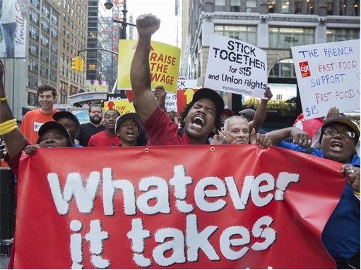 Fast Food Workers Strike - McDonald's - 3