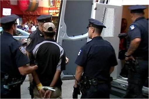 Fast Food Workers Strike - Protesters Arrested