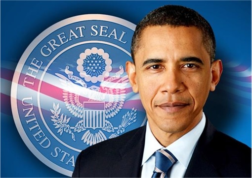 President Barack Obama - behind Seal