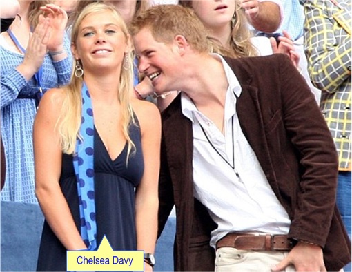 UK Prince Harry and Chelsea Davy