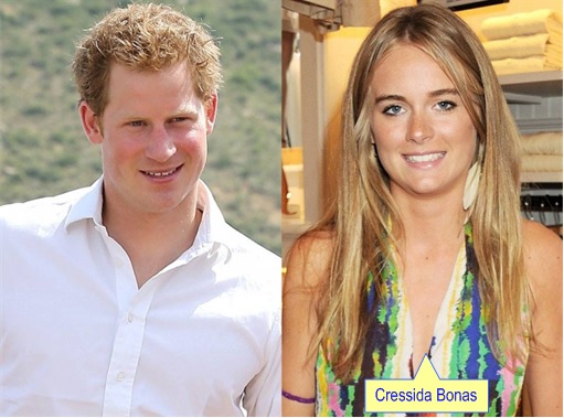 UK Prince Harry and Cressida Bonas