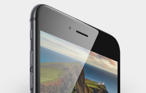 iPhone 6 - half top view
