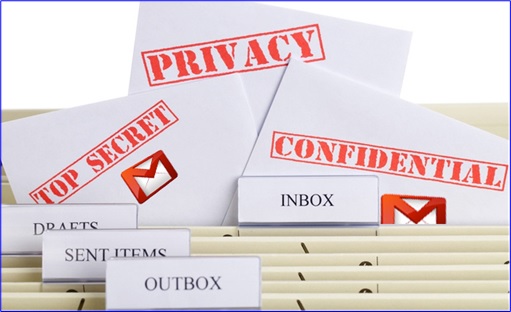 Google Gmail - Privacy, Top Secret, Confidential