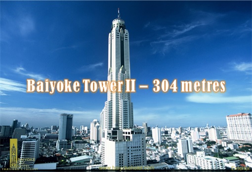 Thailand Bangkok Baiyoke Tower II - 304 metres