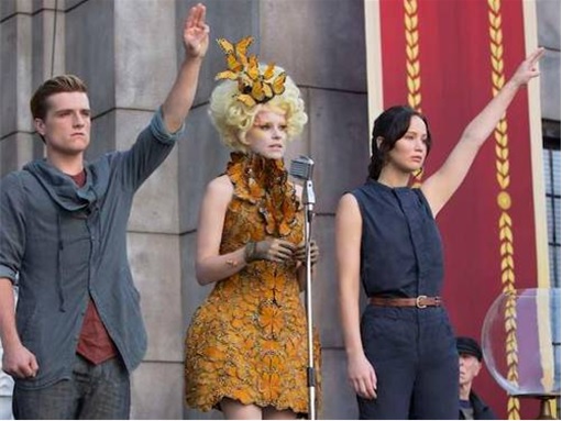 The Hunger Games - Scene from Three-Finger Salute