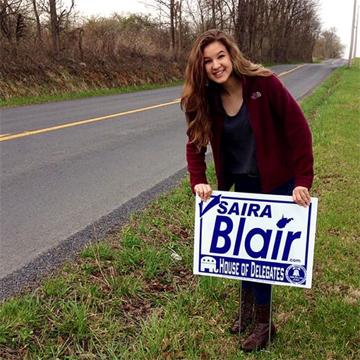 U.S. 2014 MidTerms Election - Freshman Saira Blair Becomes Youngest State Lawmaker
