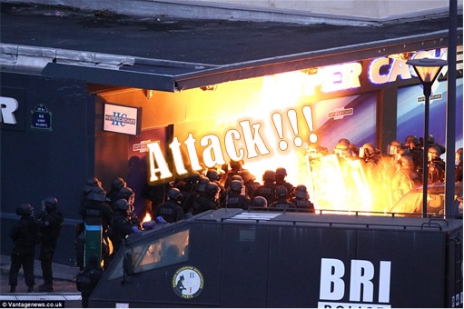 Paris Attack - Police Attack Kosher Store