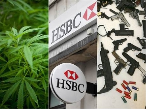 HSBC - Dirty Money Laundry - Arm Dealers - Drug Dealers