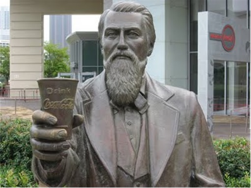 Coca-Cola Inventor John Pemberton Statue