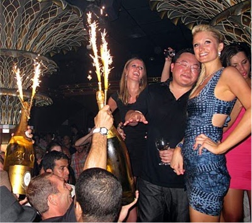 Jho Low With Paris Hilton Partying 2