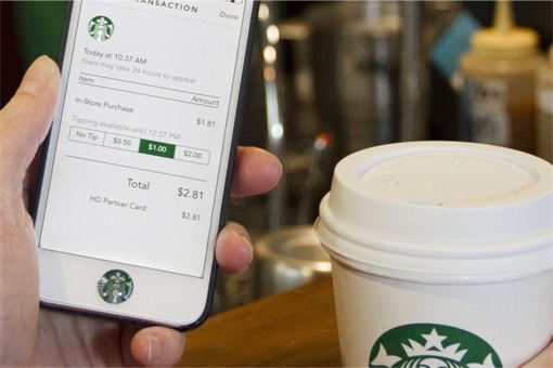 Starbucks Order System on Mobile App