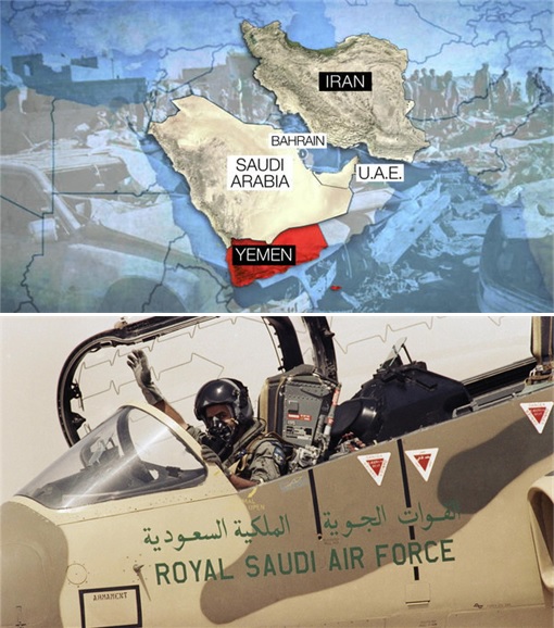 Saudi Arabia Bombing Yemen