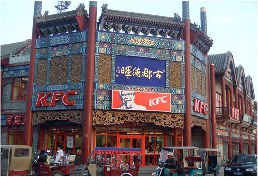 KFC Restaurant in China