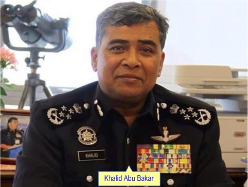Malaysia IGP Inspector General of Police - Khalid Abu Bakar