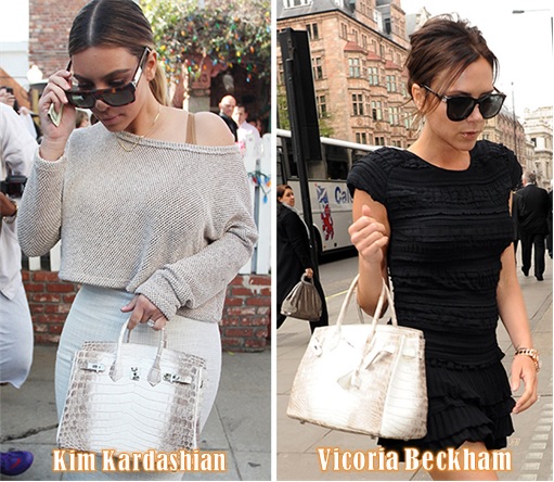 Most Expensive Hermès Birkin Bag - Himalayan Crocodile Birkin - Kim Kardashian and Victoria Beckham