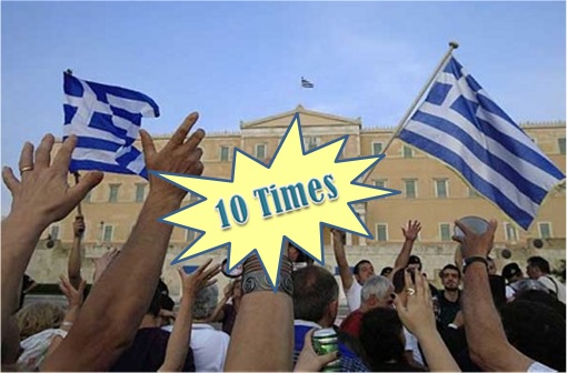 China Stock Market - Lost USD3 Trillion - 10 Times Greece Economy