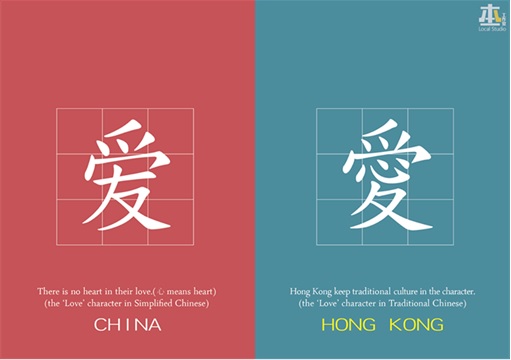 China vs Hong Kong - Heart Character