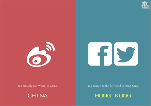 China vs Hong Kong - Weibo and Open Social Networks