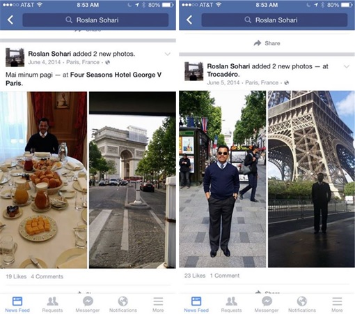 Roslan Sohari Facebook - Travel With Najib Photo 3