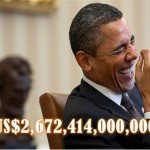New Taxes Record – US$2,672,414,000,000 – But Not Enough For Obama’s Spending