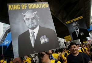 Bersih 4.0 - Charming and Creative Photo - Devil Najib King of Donation
