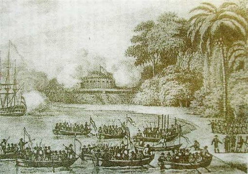 Johor-Riau-Lingga Empire Battle Dutch